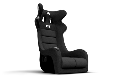 Trak Racer GT Pro fiberglass sim racing seat in black