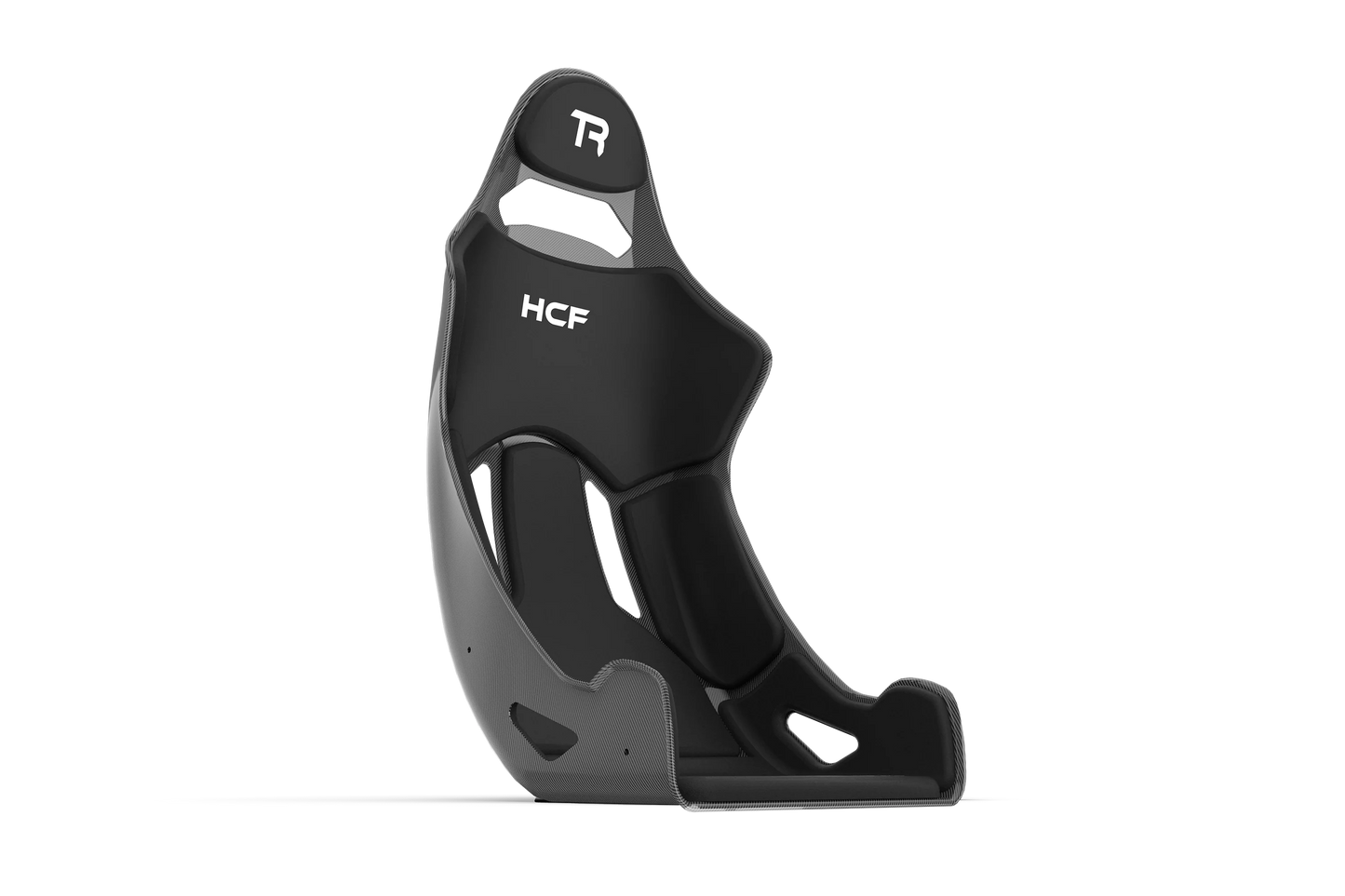 Trak Racer HCF carbon fiber racing seat side profile