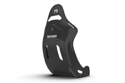 Trak Racer HCF Formula sim racing seat with reclined driving position