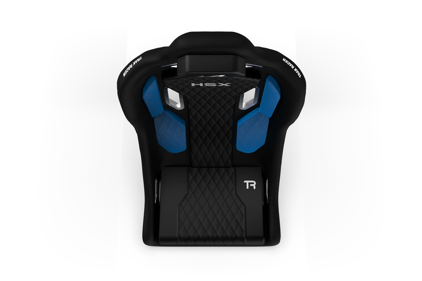 Trak Racer HSX sim racing seat configured for a GT-style driving position