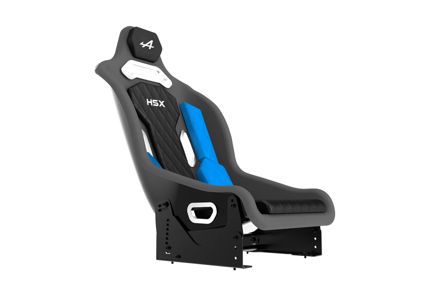 Trak Racer HSX Hybrid Formula Pro racing seat showing side-mount installation points