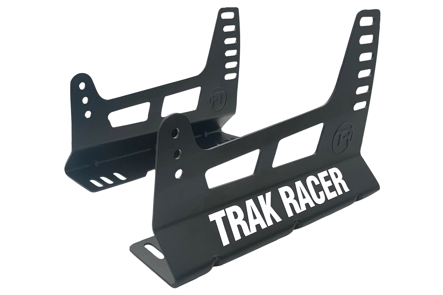 Black 'Trak Racer' car bumper guard on a white background