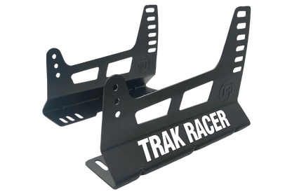 Black 'Trak Racer' car bumper guard on a white background