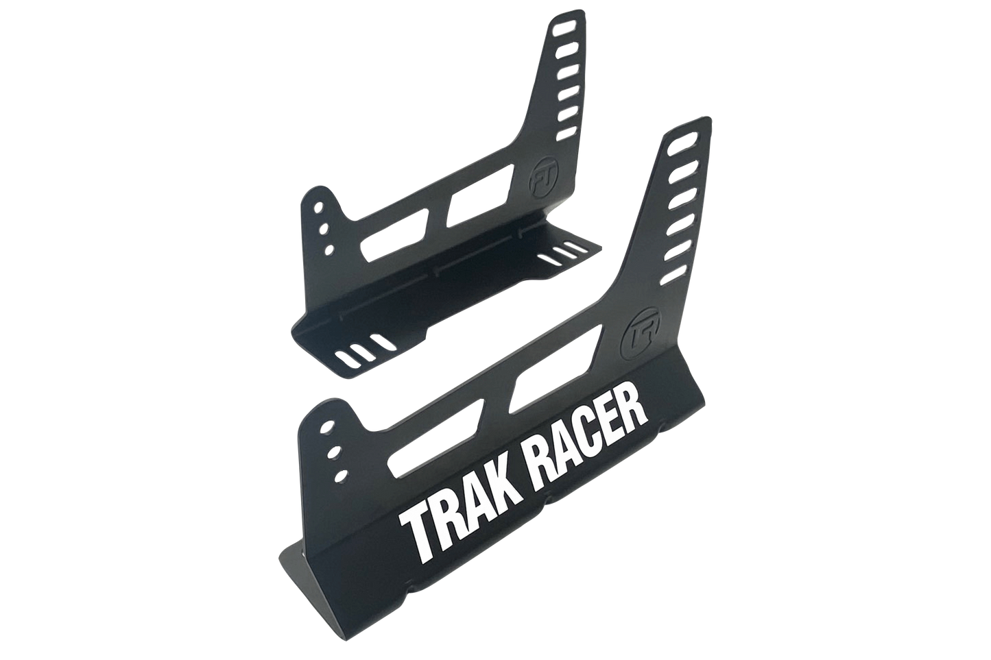 Black 'Trak Racer' car accessory on a white background