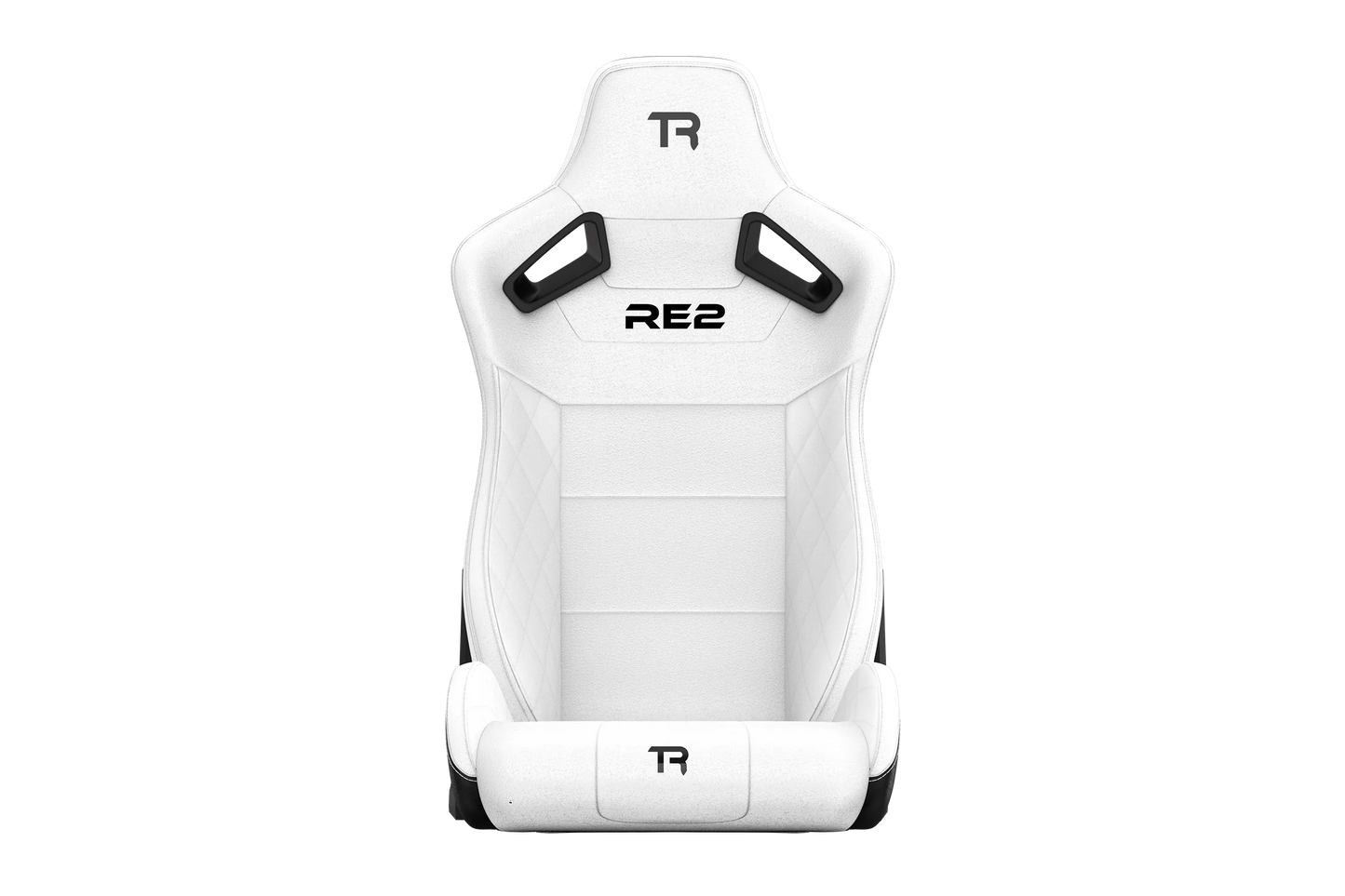 Trak Racer RE2 cold-moulded foam seating for long simulator sessions