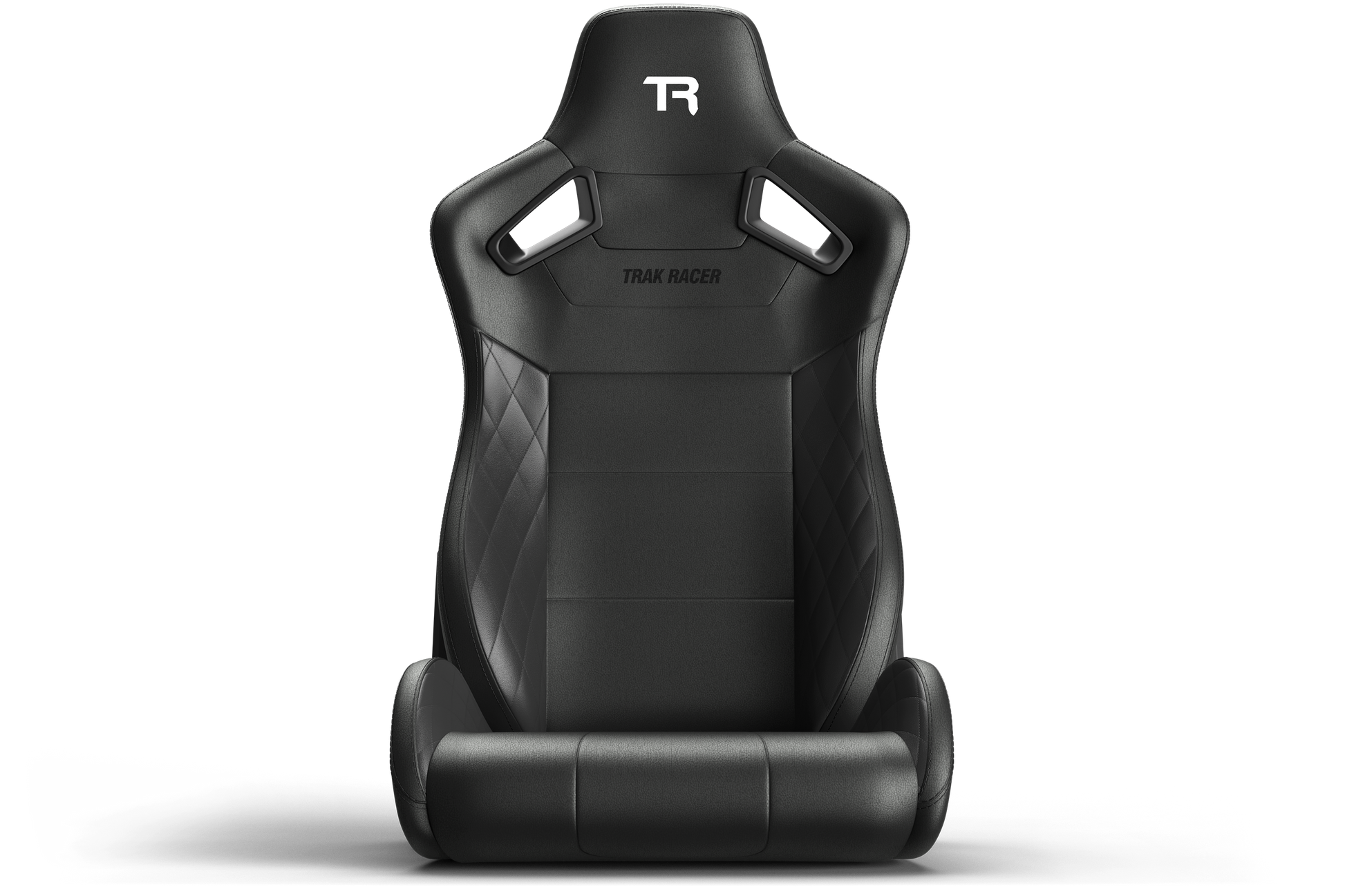 Trak Racer Recliner Sim Racing Seat — Premium Diamond-Stitched Leather-Style Finish