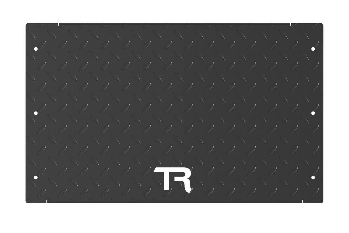 Trak Racer Sim Floor diamond plate platform for aluminium profile cockpit