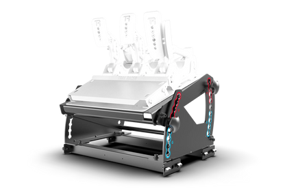 3D printer in action on a white background