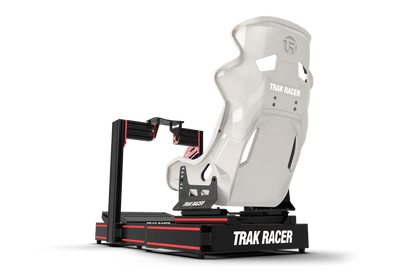 White and black 'Trak Racer' device on a transparent background