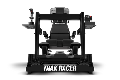 Trak Racer gaming simulator chair on a white background