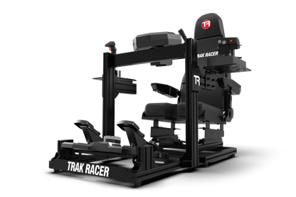 Black Trak Racer gaming chair on a white background