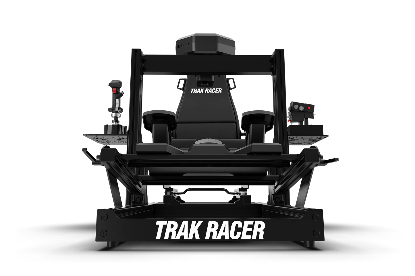 Black Trak Racer gaming chair on a white background