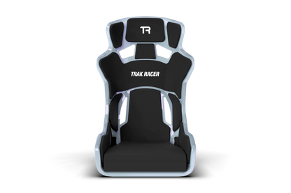 Trak Racer TRS GT Pro seat with Pearlescent Blue color-shift finish