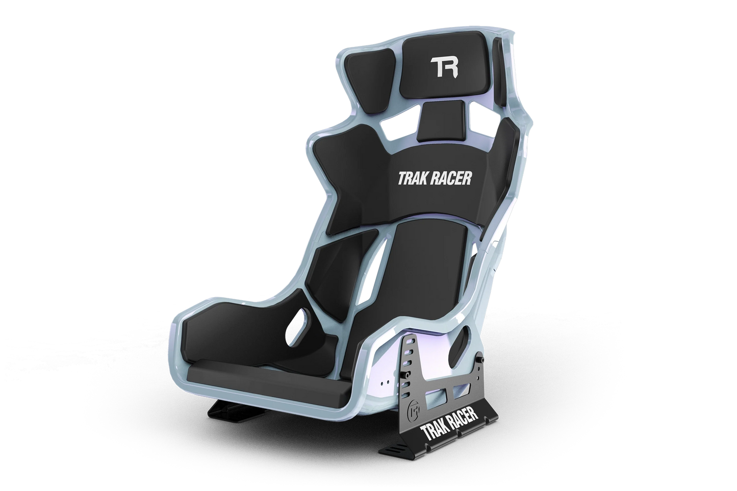 Trak Racer TRS GT Pro racing seat side profile showing fixed-back design