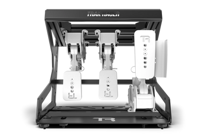 Robotic arm device with multiple joints on a white background