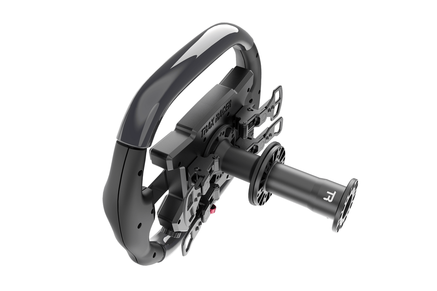 Gray archery bow sight on a transparent background