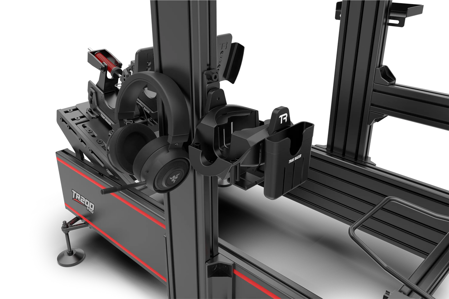 Trak Racer Universal VR Headset mount with phone and tool storage