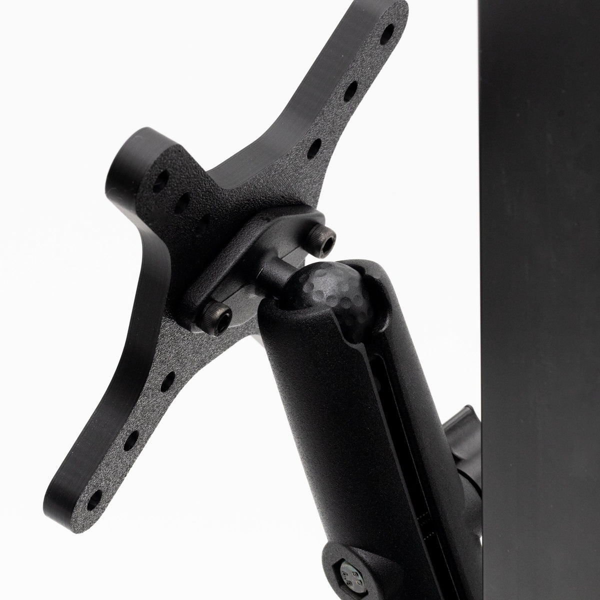 VESA Mount with Heavy-Duty Arm for Sim Rig 50mm 75mm 100mm