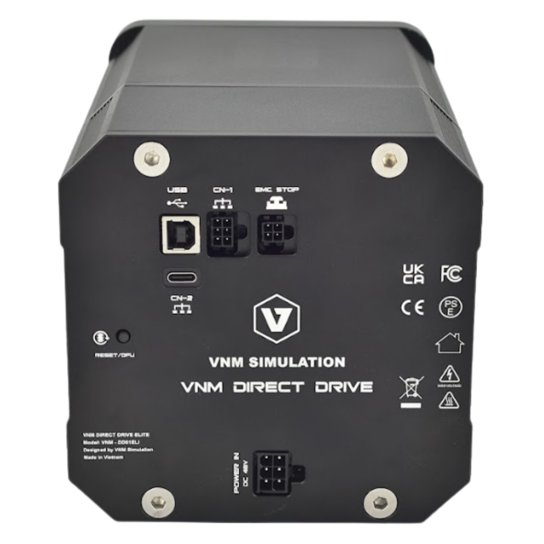 VNM Direct Drive Elite Wheelbase – used in sim racing setup