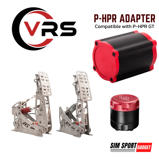 VRS P-HPR adapter and related components on a white background