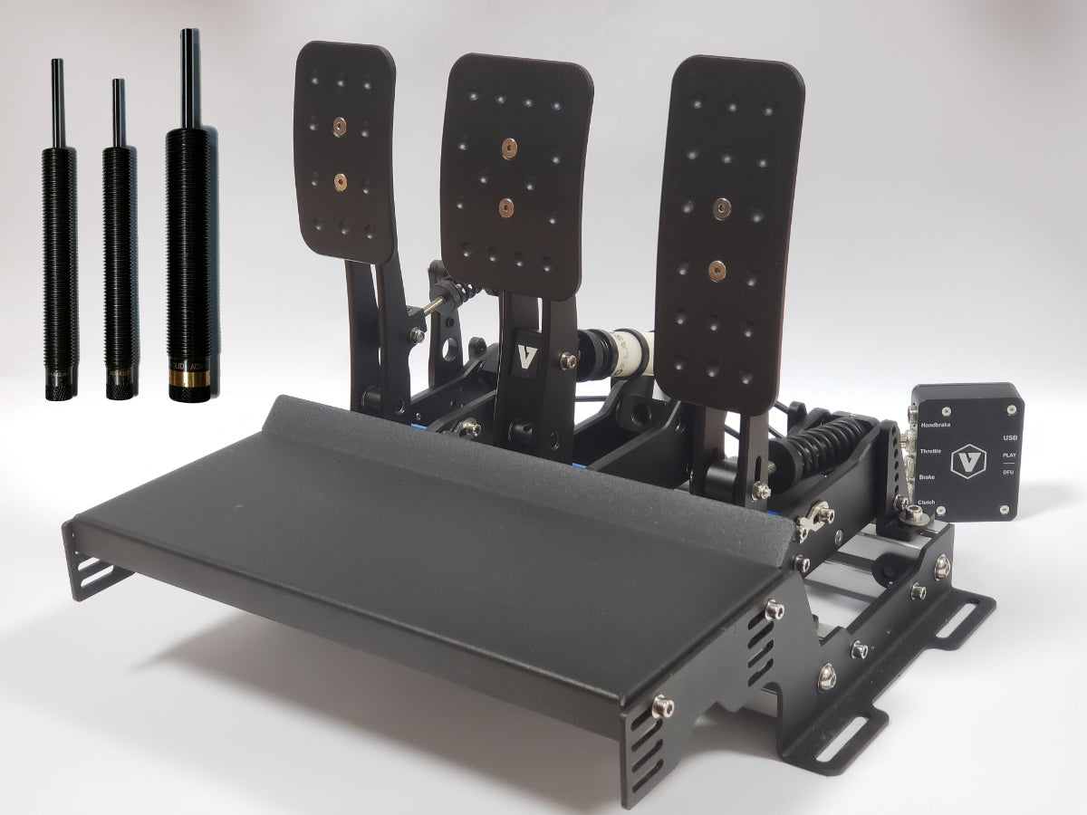 simworx pedals VNM 3-Pedal Set – Professional Load Cell Racing Simulator Pedals