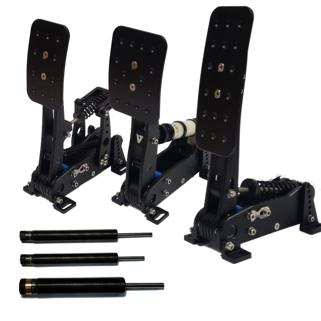 brake pedal simulator VNM 3-Pedal Set – Professional Load Cell Racing Simulator Pedals