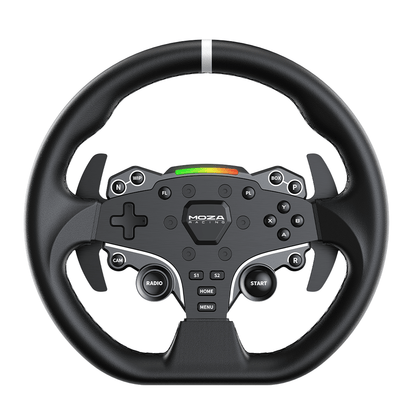 MOZA ES Steering Wheel – programmable buttons and shift lights