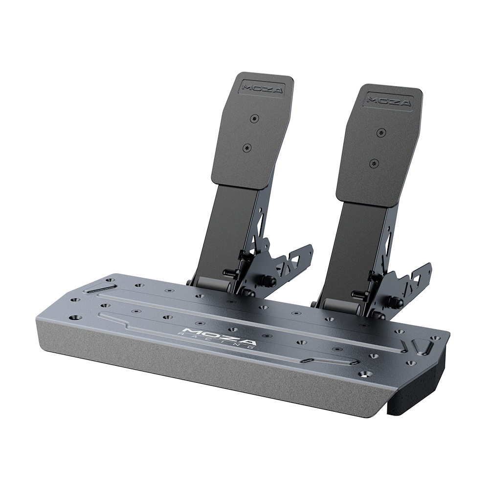 MOZA R5 Sim Racing Bundle – complete wheel base and pedals kit