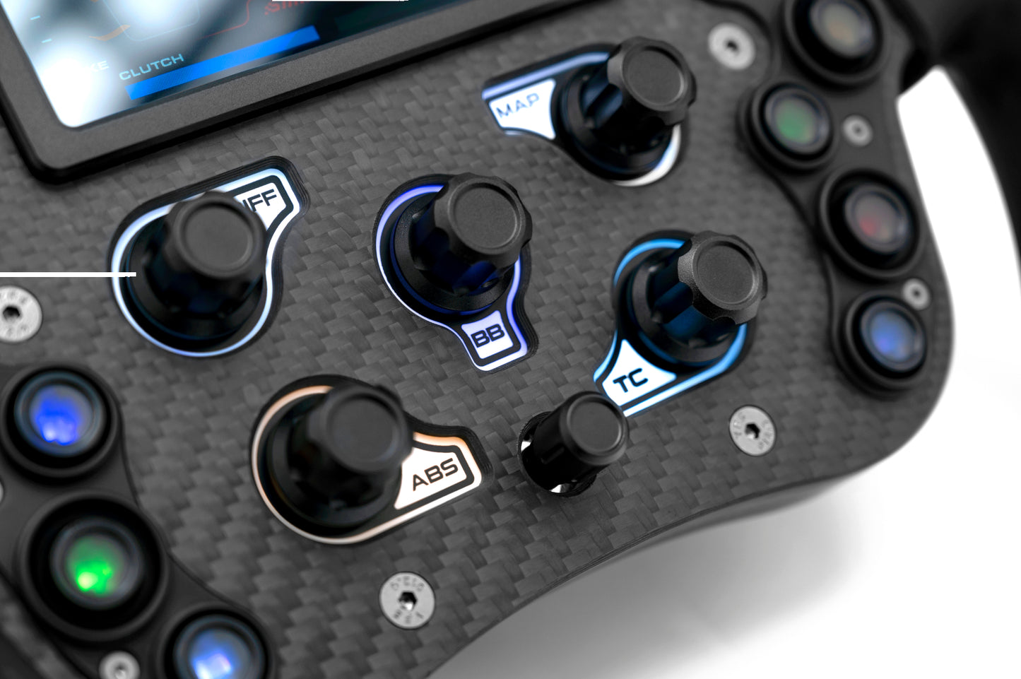 Simagic FX Formula Xtreme Pro Wheel – RGB button layout for control mapping