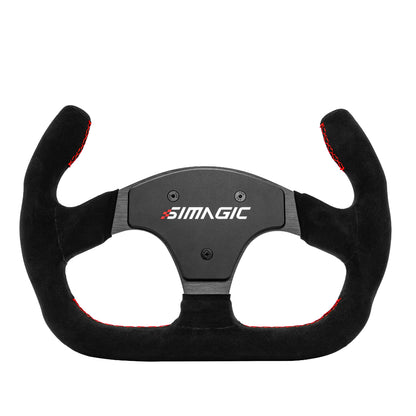 Simagic GT C Shape Steering Wheel front view for sim racing