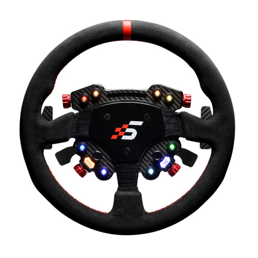Simagic GT Pro Wheel – round Alcantara steering wheel for GT racing