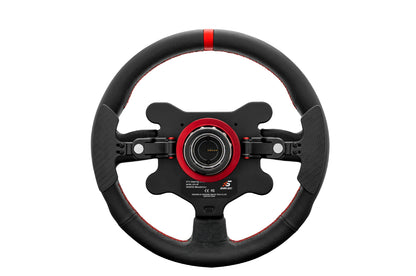 Simagic GTS Suede Wheel and Button Box – magnetic shifters for precise shifting