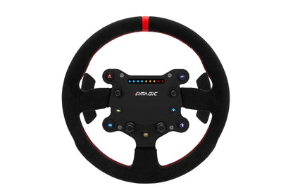 Simagic GTS Suede Wheel and Button Box – quick release hub connection