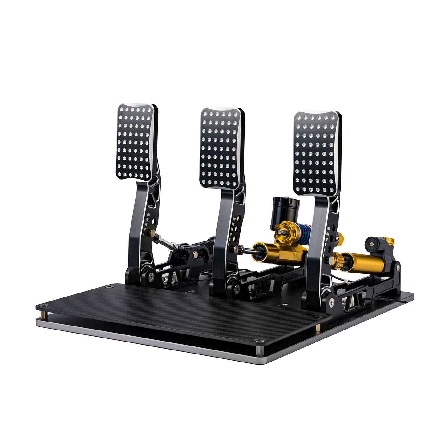 Simagic P2000 heel plate carbon fiber foot support