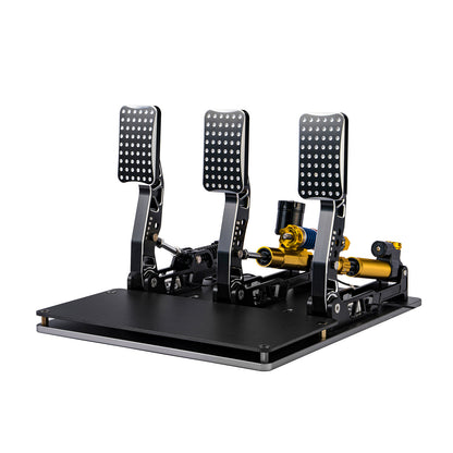 Simagic P2000 heel plate carbon fiber foot support