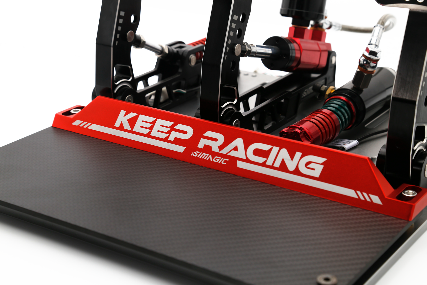 Simagic P2000 Heel Stop – used in sim racing pedal setup