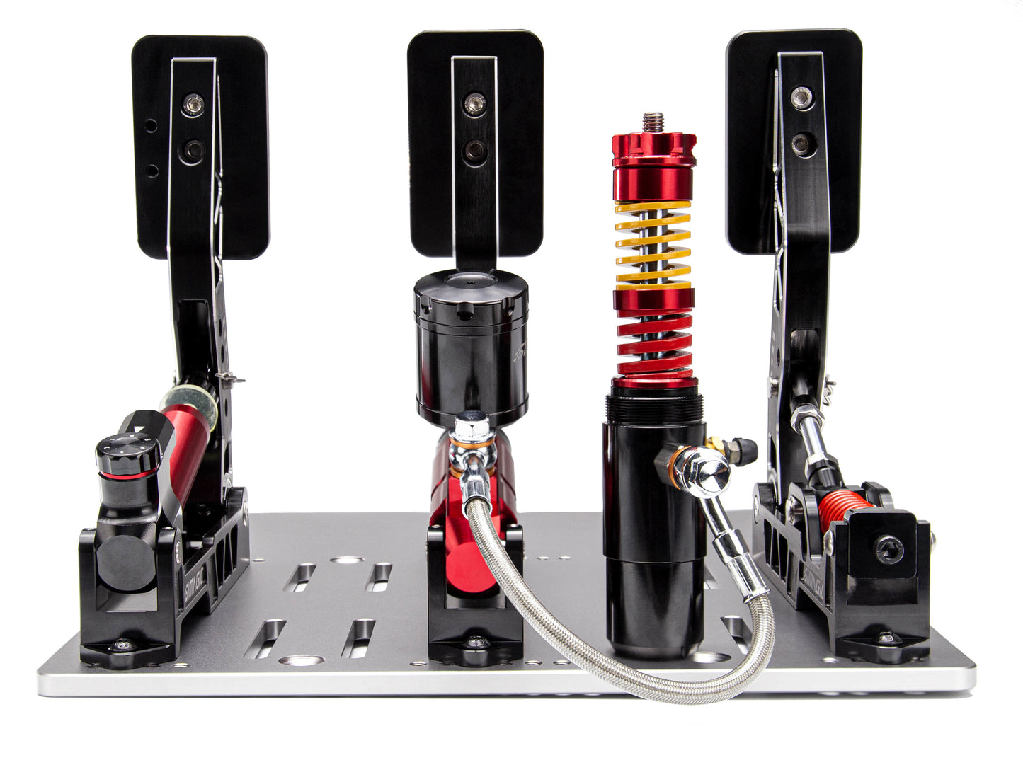 Simagic P2000 Pedal Set hydraulic load cell pedals back for sim racing