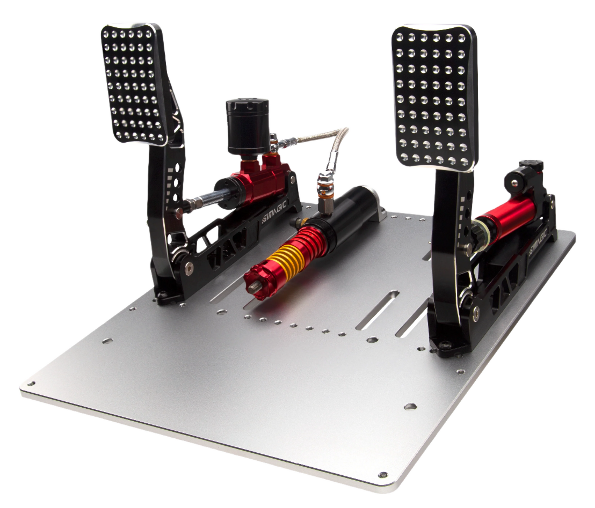 Simagic P2000ペダル Simagic P2000 Pedal Set Hydraulic Load Cell Sim Racing Pedals