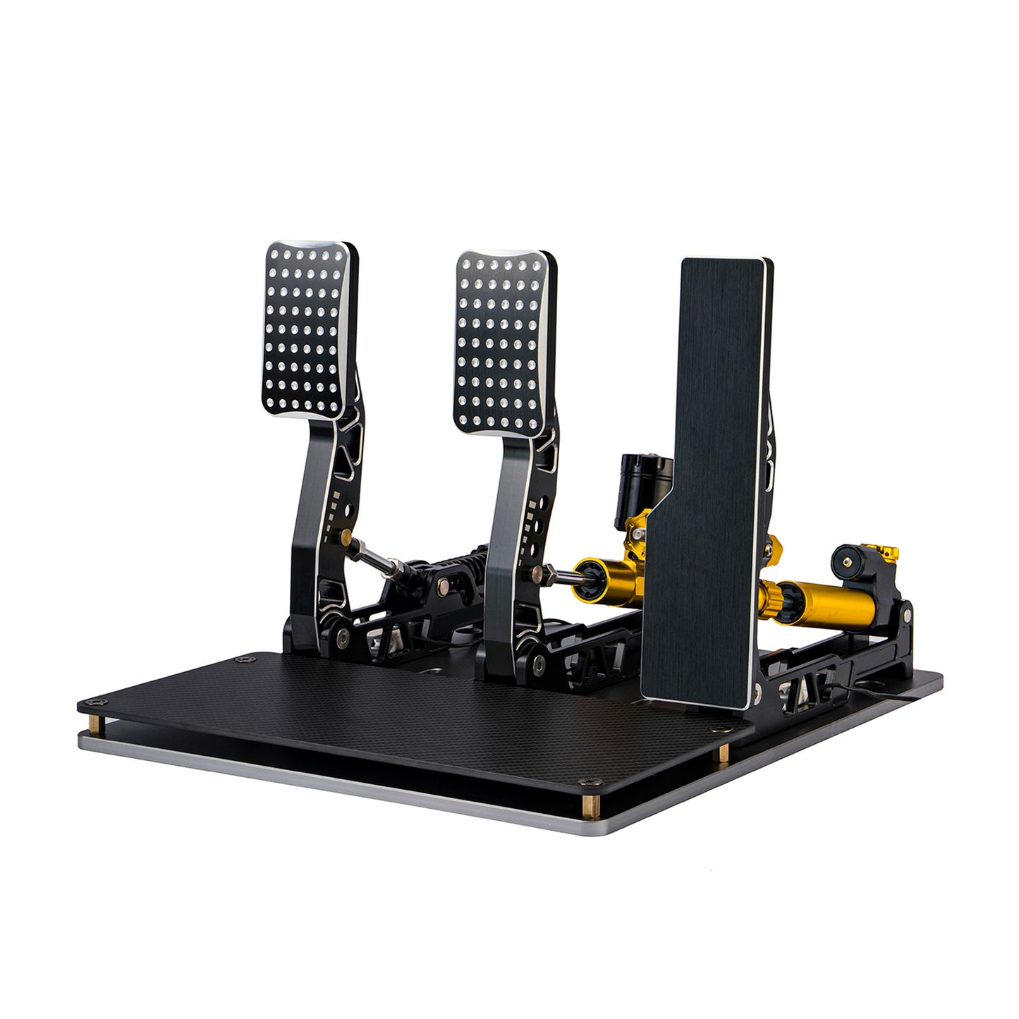 Simagic pedal heel plate upgrade for improved foot stability