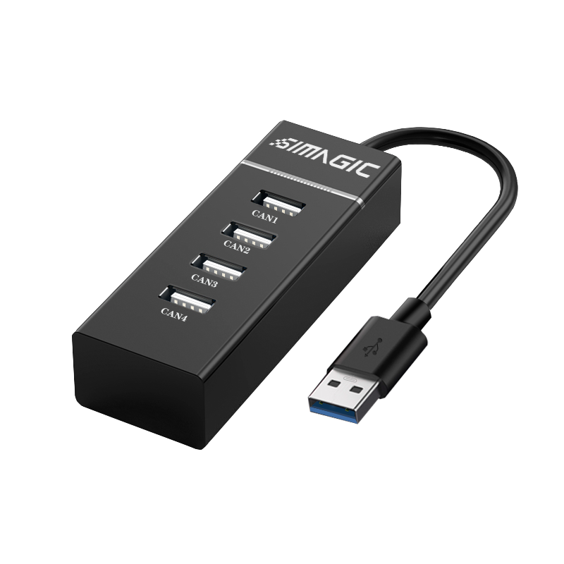 Simagic USB Canbus Hub – compact hub design for tight spaces